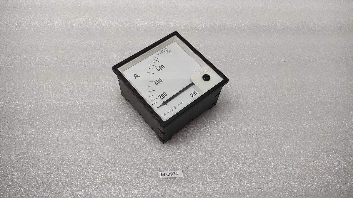 DEIF EQ96-X AMMETER 100013839/30 CT 750/5A