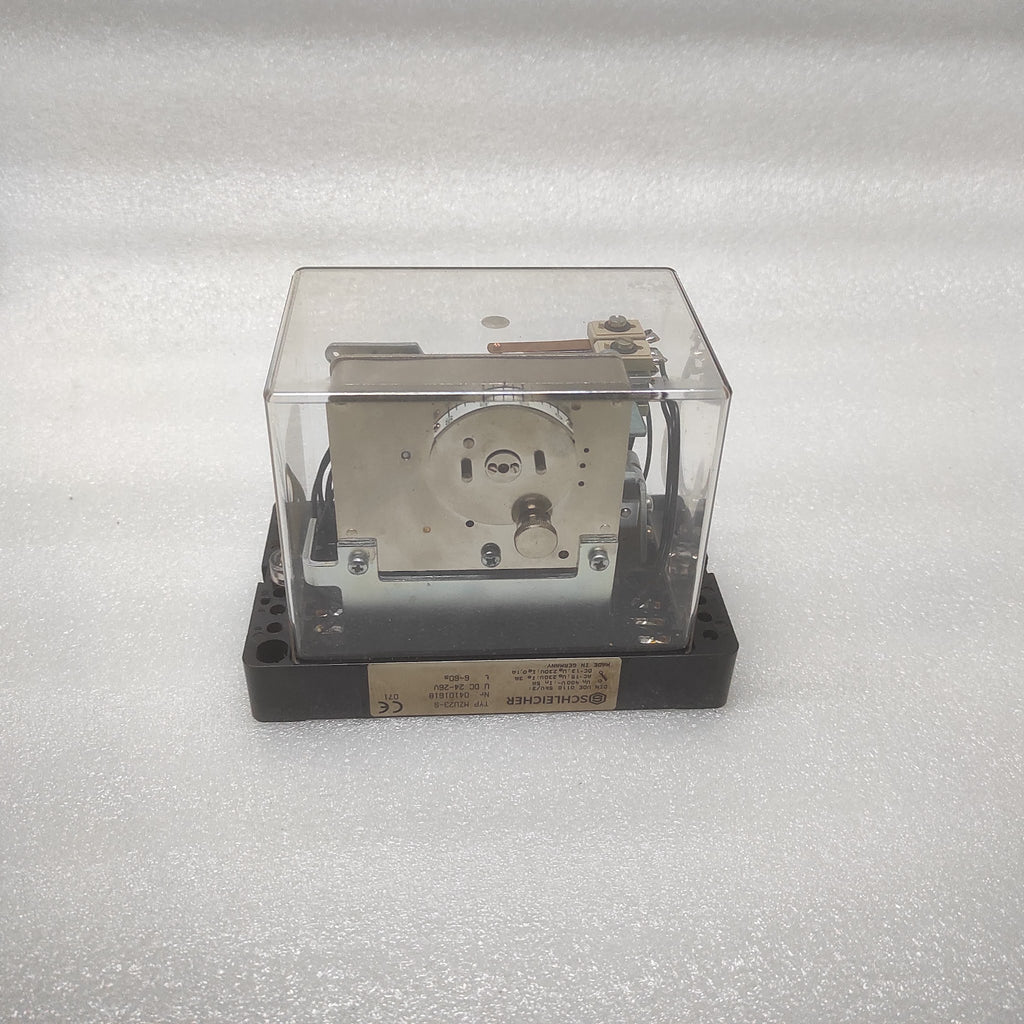 SCHLEICHER MZU23-S TIME RELAY 04101618 24-26VDC 6-60SEC