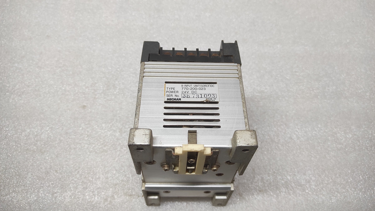 MECMAN 770-200-023 INPUT MODULE 24VDC