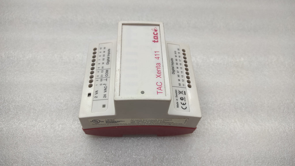 T.A.C TAC XENTA 411 0-073-0201-1 VER. 1.05 007302011