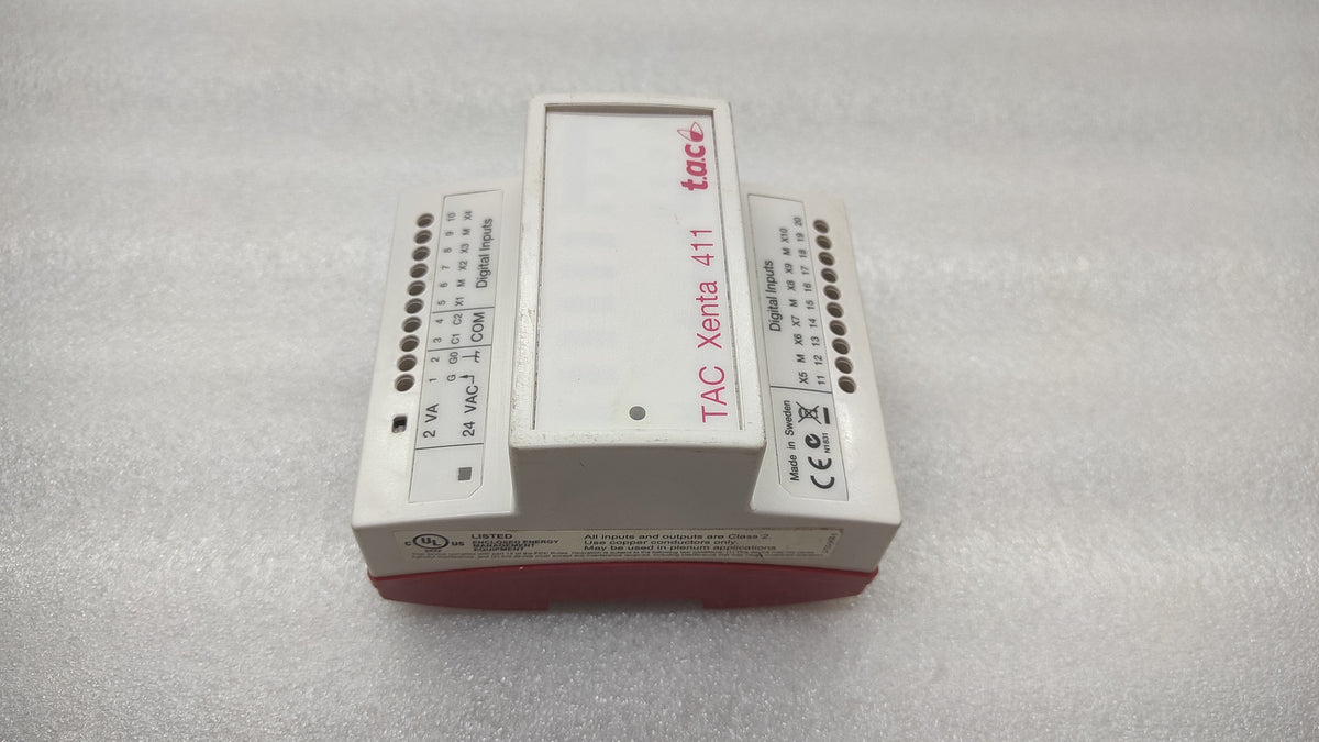 T.A.C TAC XENTA 411 0-073-0201-1 VER. 1.05 007302011