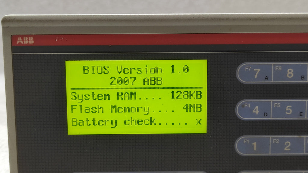 ABB CP410 M CONTROL PANEL 1SBP260181R1001 24VDC