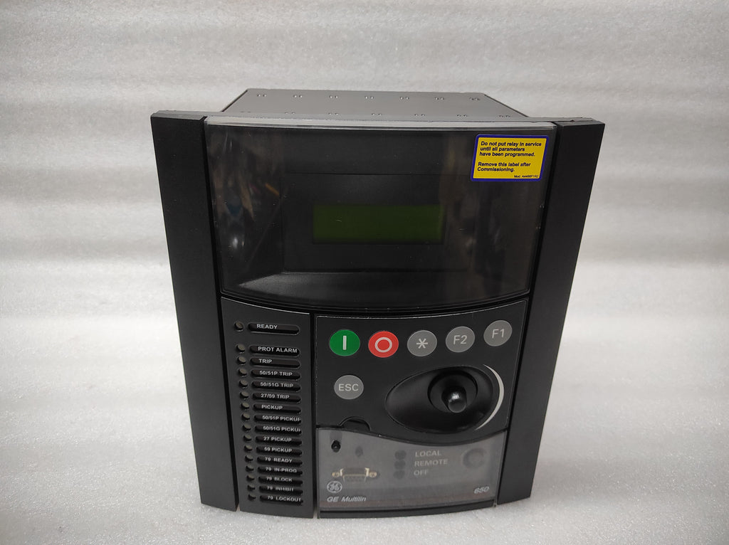 GE MULTILIN 650 FMOD136-23 FEEDER PROTECTION RELAY F650BABF1G0LO 110-250VDC/120-
