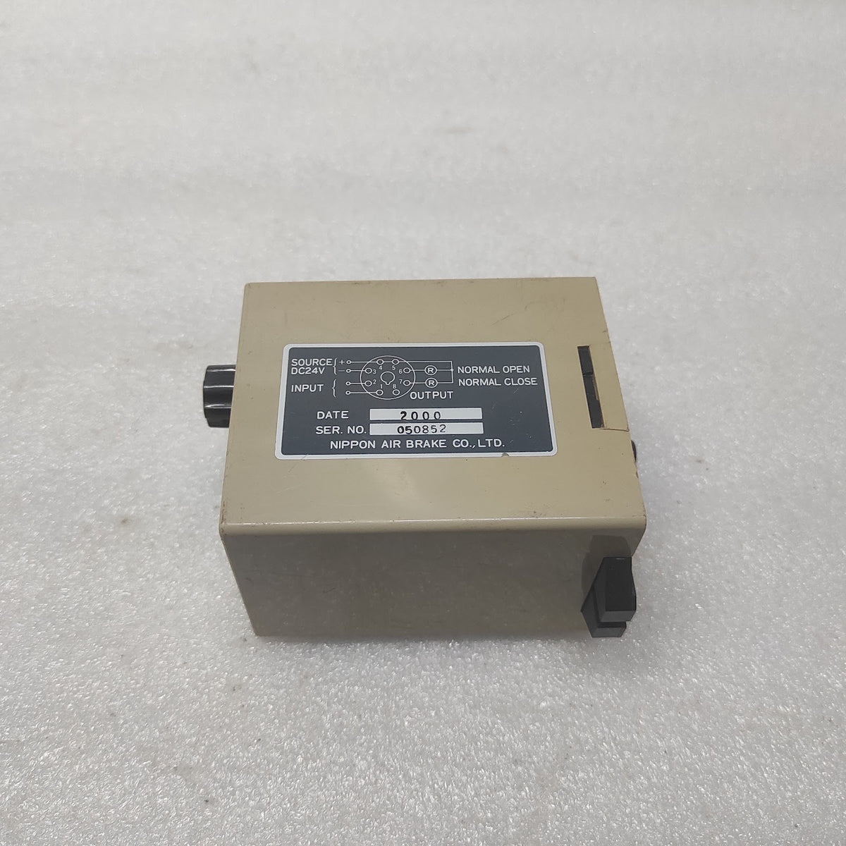 NABCO MRS-L VOLT SENSE RELAY 24VDC NIPPON AIR BRAKE