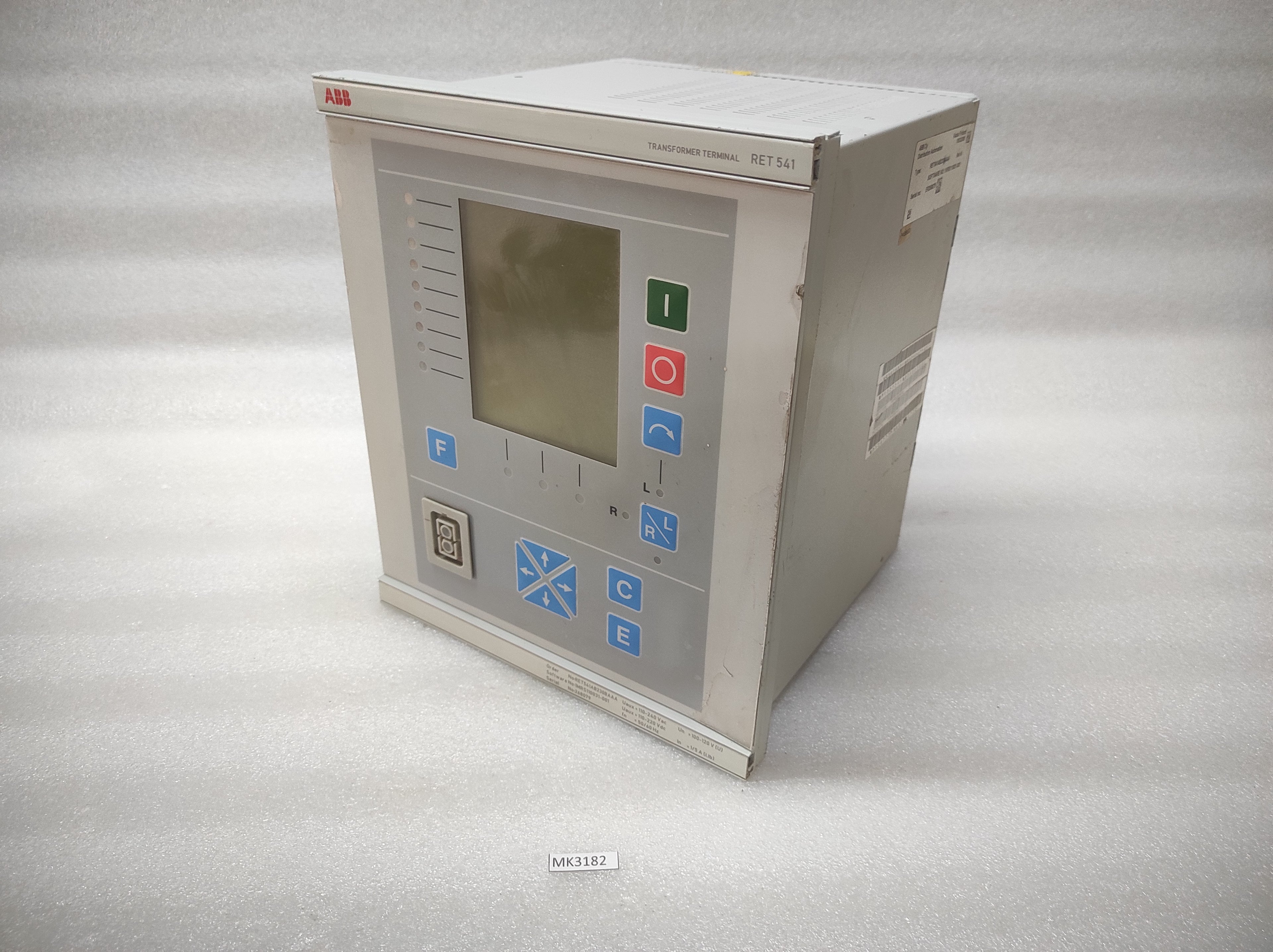 ABB RET541 TRANSFORMER TERMINAL