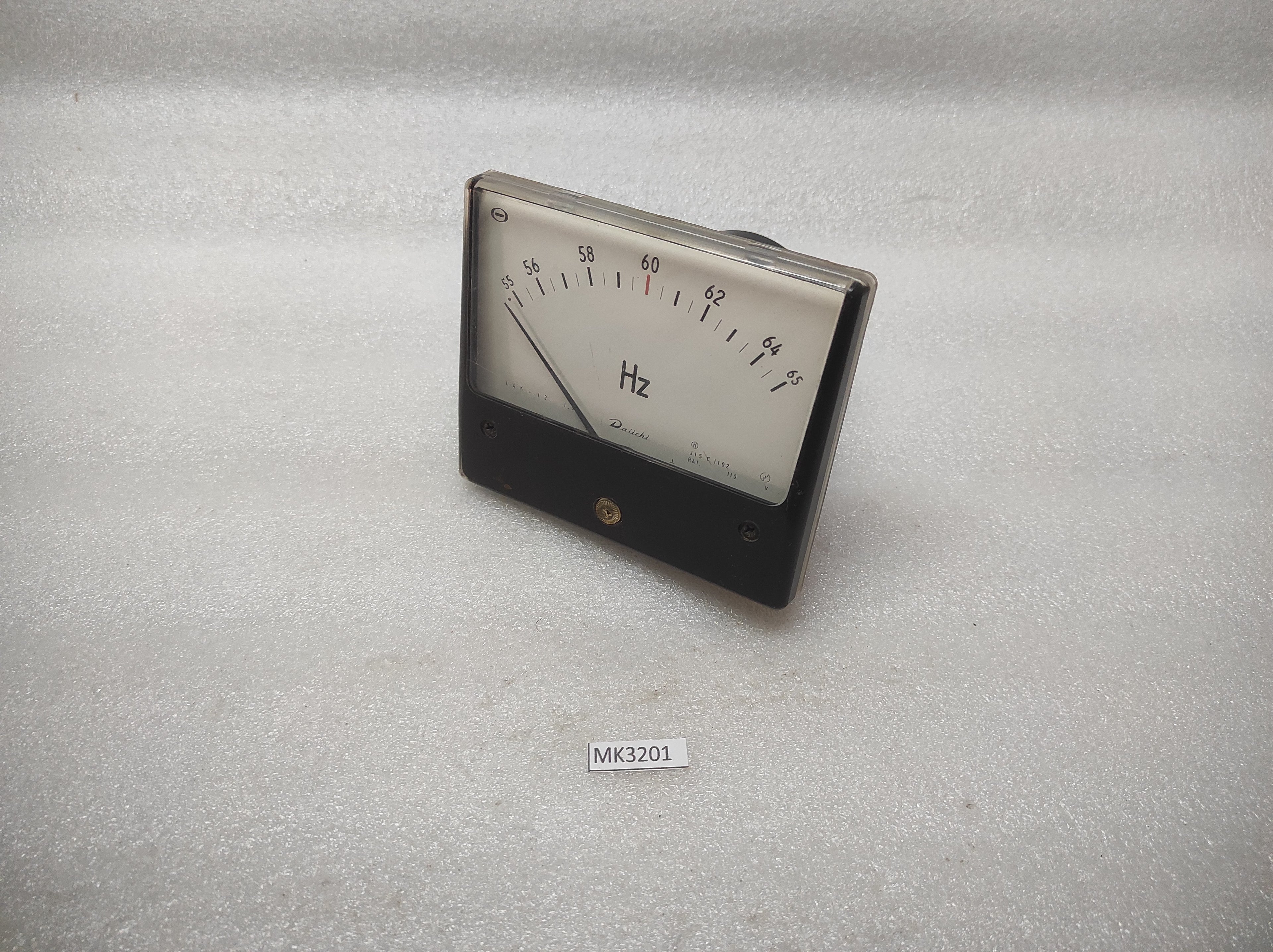 DAIICHI LAK-12 FREQUENCY METER 55-65 Hz