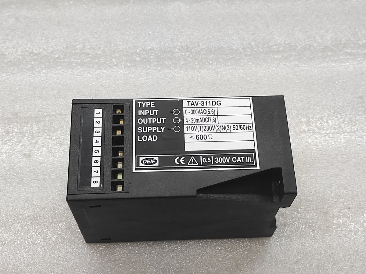 DEIF TAV-311DG TRANSDUCER 110-230V