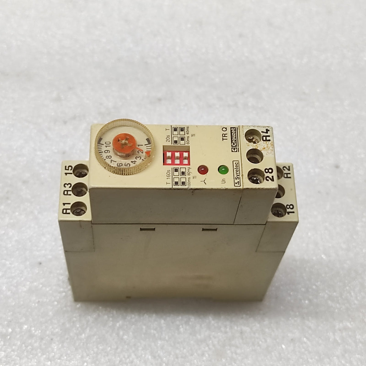 CROUZET TRQ TIMER 88893916 24-48VAC/DC 110-240VAC 2-20S/16-160S