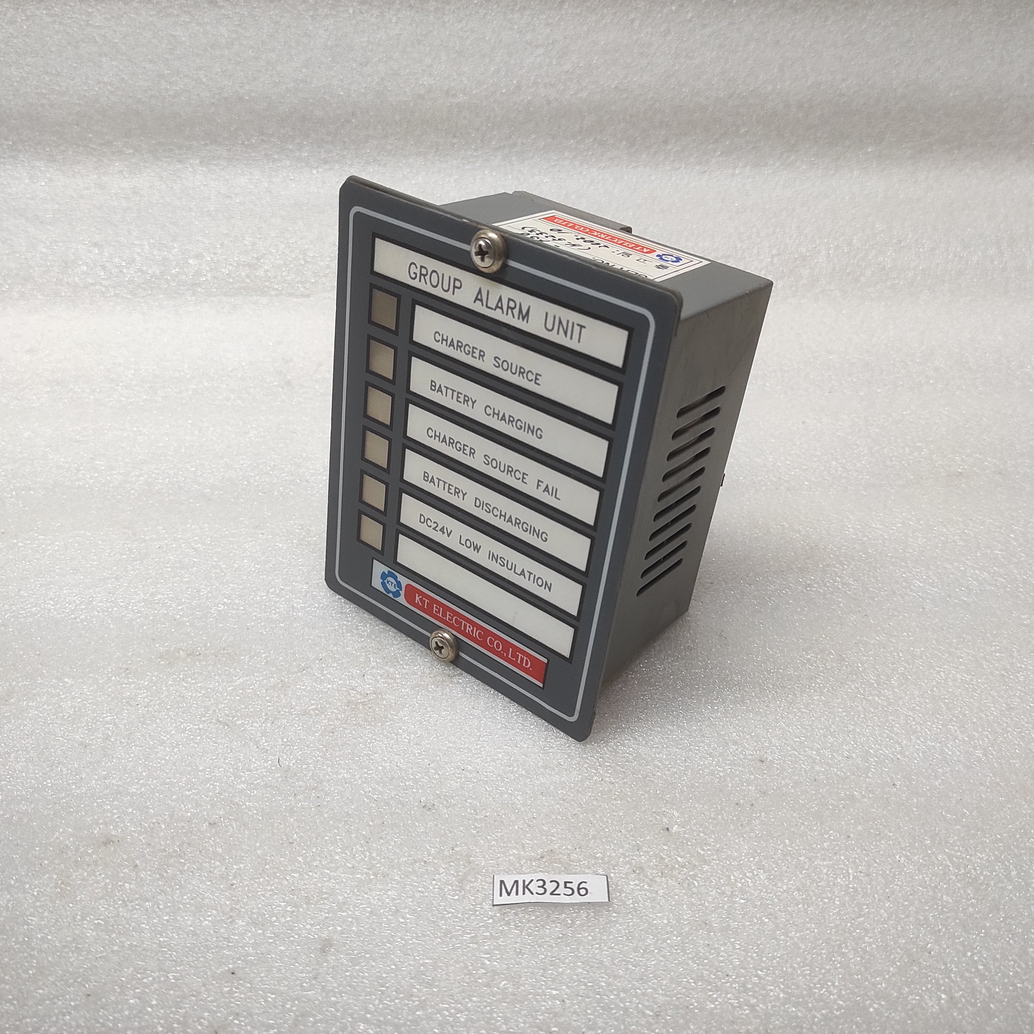 KT ELECTRIC KTMS-20-6 GROUP ALARM UNIT