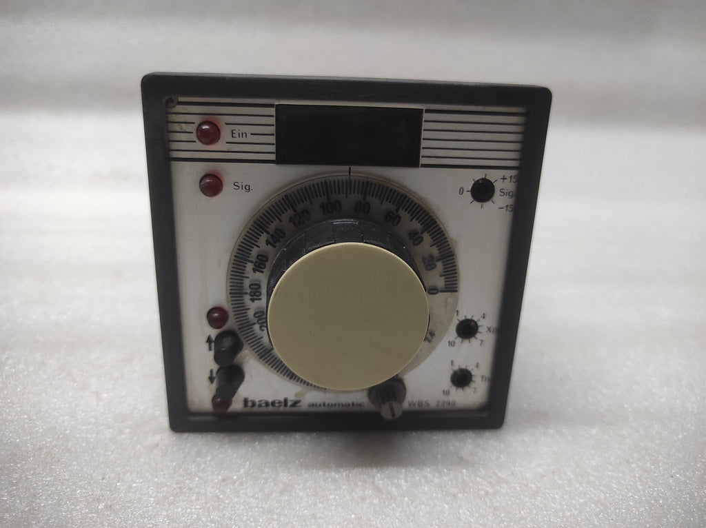 BAELZ AUTOMATIC WBS 2290 TEMPERATURE CONTROLLER 2290-A-D-2.4-230-SA 230V RA21074