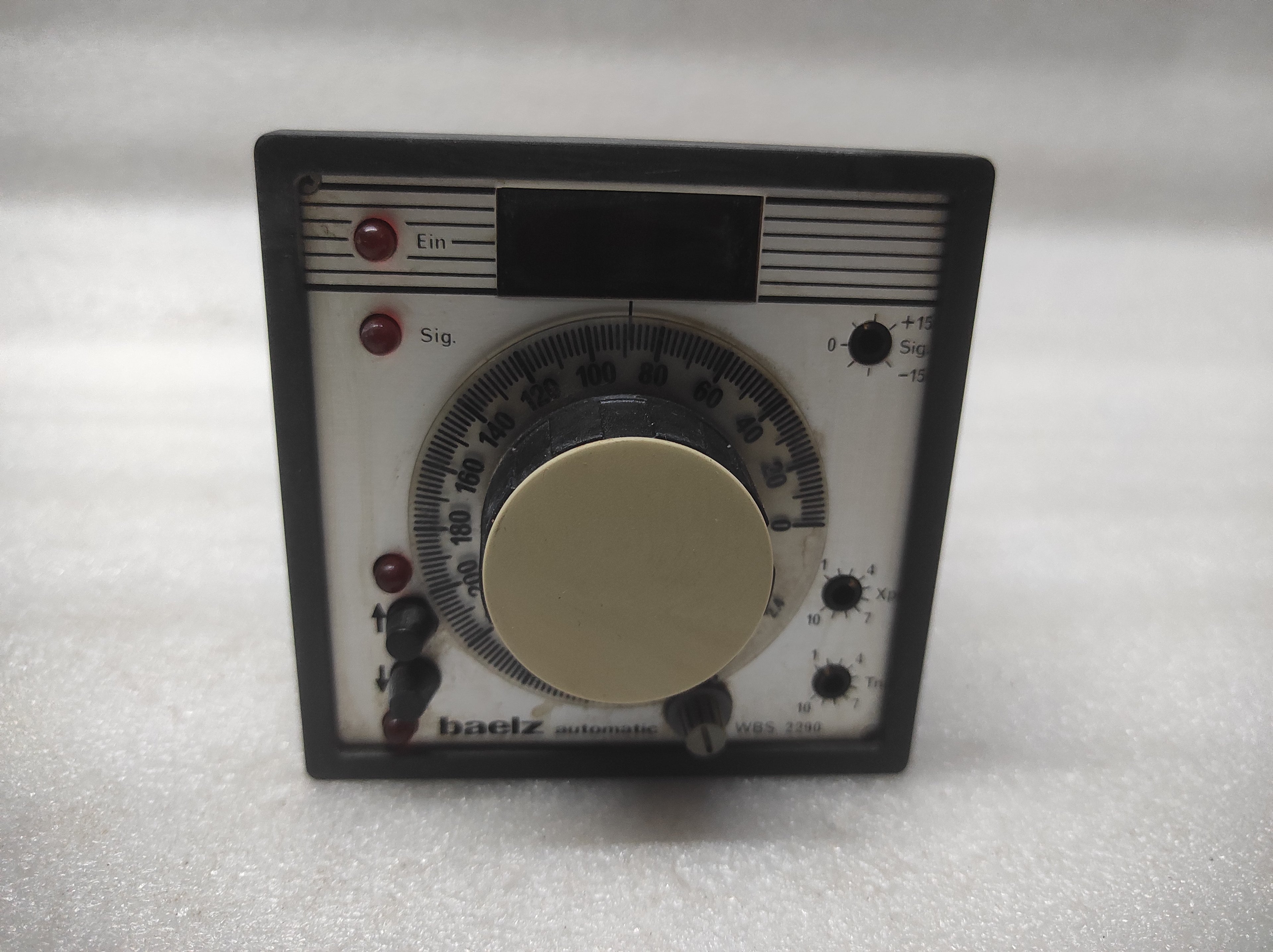 BAELZ AUTOMATIC WBS 2290 TEMPERATURE CONTROLLER 2290-A-D-2.4-230-SA 230V RA21074