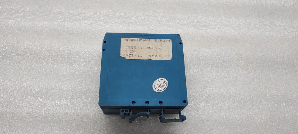 REXROTH VT11023-16A ANALOG AMPLIFIER MODULE 24V