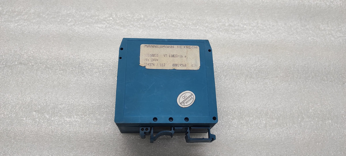 REXROTH VT11023-16A ANALOG AMPLIFIER MODULE 24V