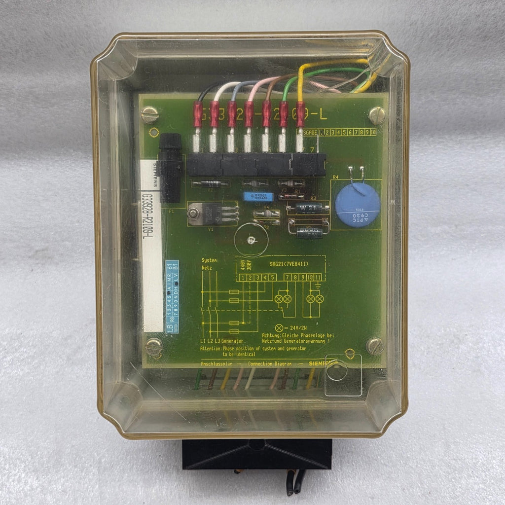 SIEMENS G33928-R2109-L AVR SAG 21 71010426