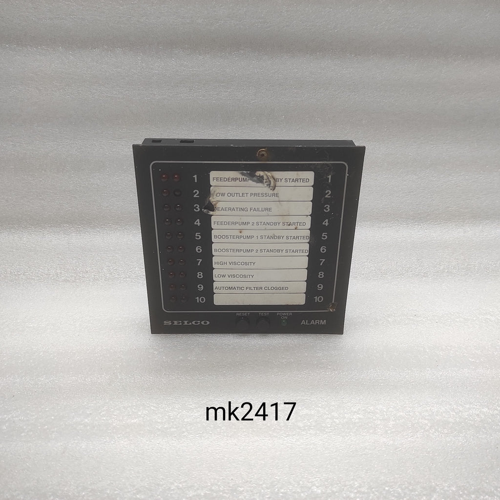 SELCO NWS M1000 ALARM MONITOR 24V 253231