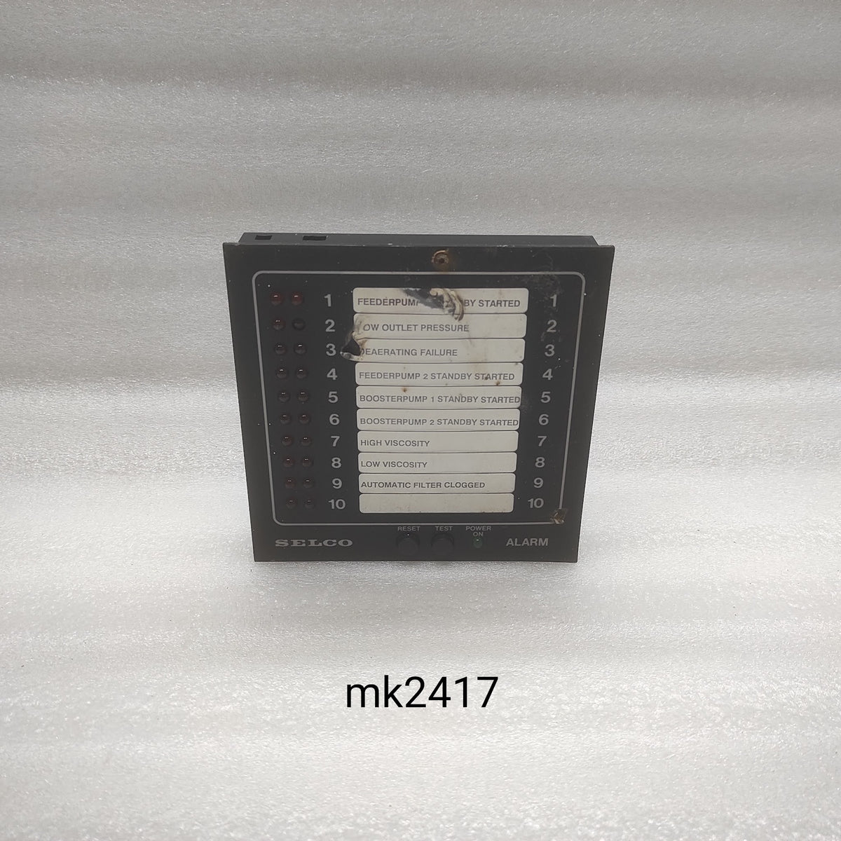 SELCO NWS M1000 ALARM MONITOR 24V 253231