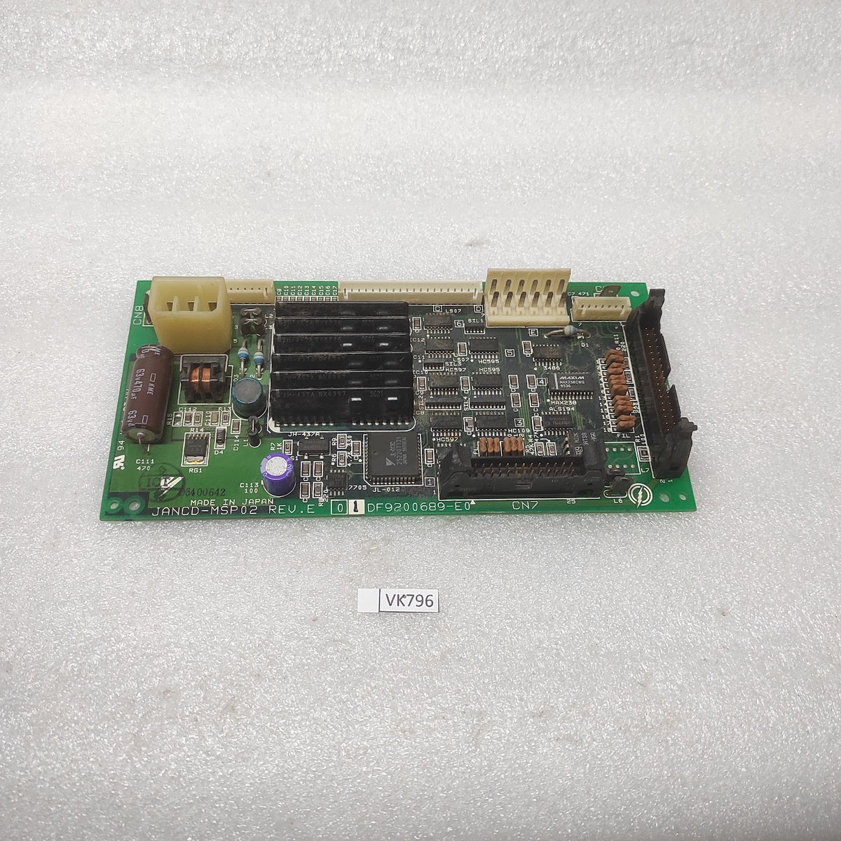 YASKAWA ELECTRIC JANCD-MSP02 OPERATOR CONTROL PC BOARD DF9200689-E0
