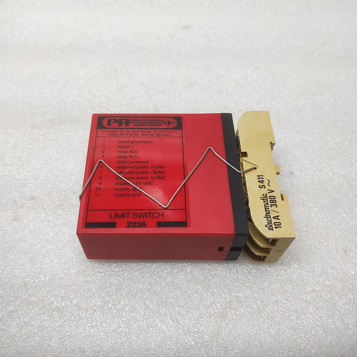 PR ELECTRONICS 2236 LIMIT SWITCH 24VDC