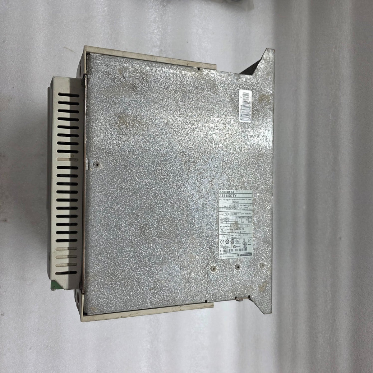 TELEMECANIQUE ALTISTART 48 ATS48D75Y SOFT STARTER 75A