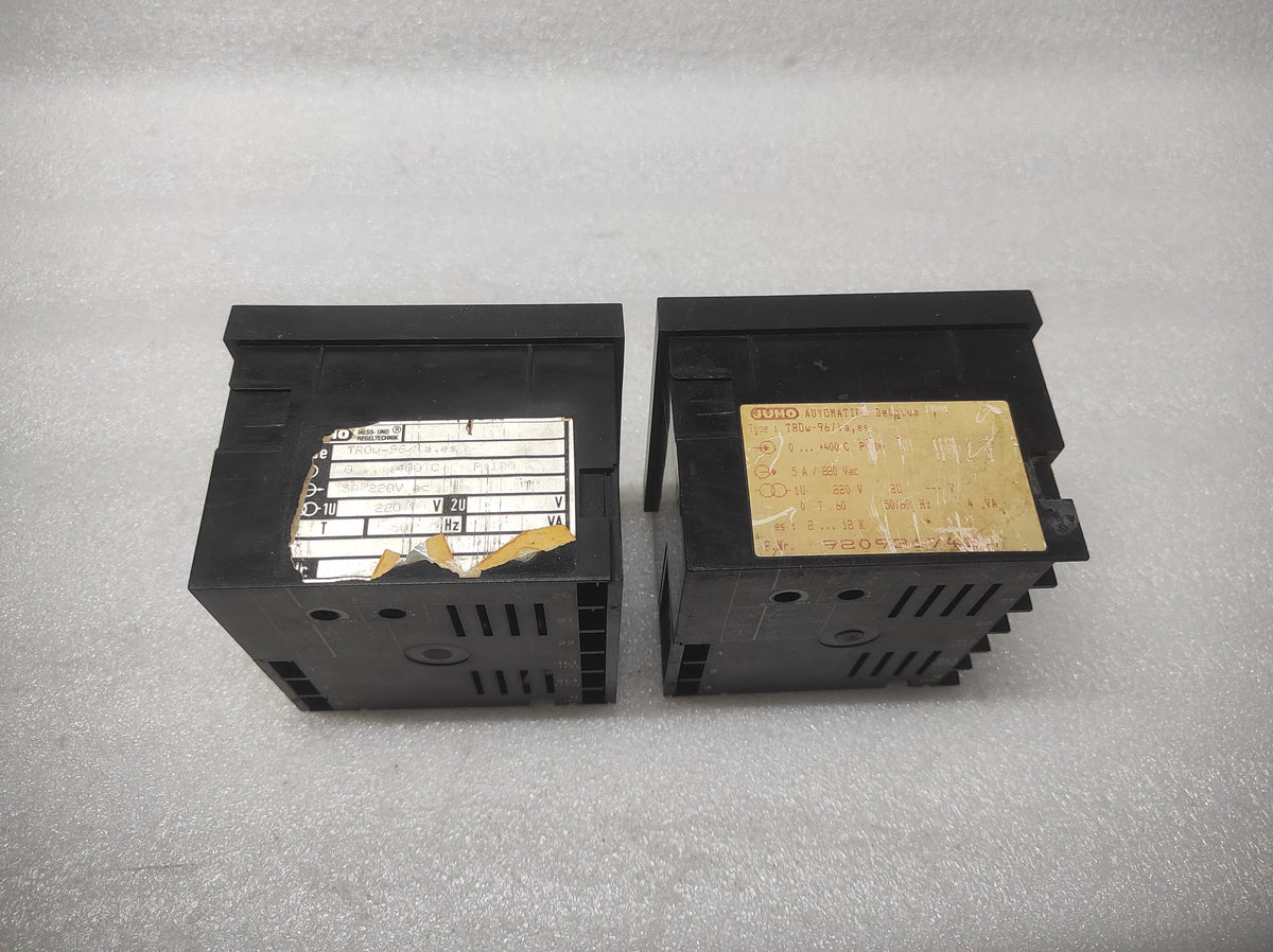 JUMO LAN TROW 96/IA ES TEMPERATURE CONTROLLER 220V 0-400'C PT100