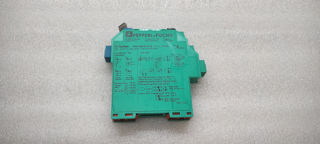 PEPPERL + FUCHS KFA6-SR2-EX1.W.LB SWITCH AMPLIFIER 103375S