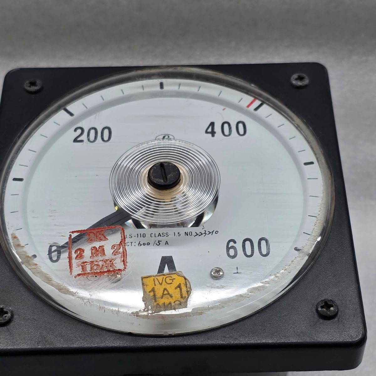 SHENG CHYUAN LS-110 AMMETER CT 600/5A 0-600A
