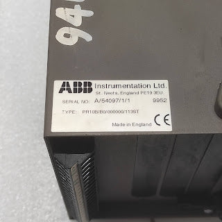ABB COMMANDER PR100 STRIP CHART RECORDER PR10B/B0/000000/113ST 10-30VDC