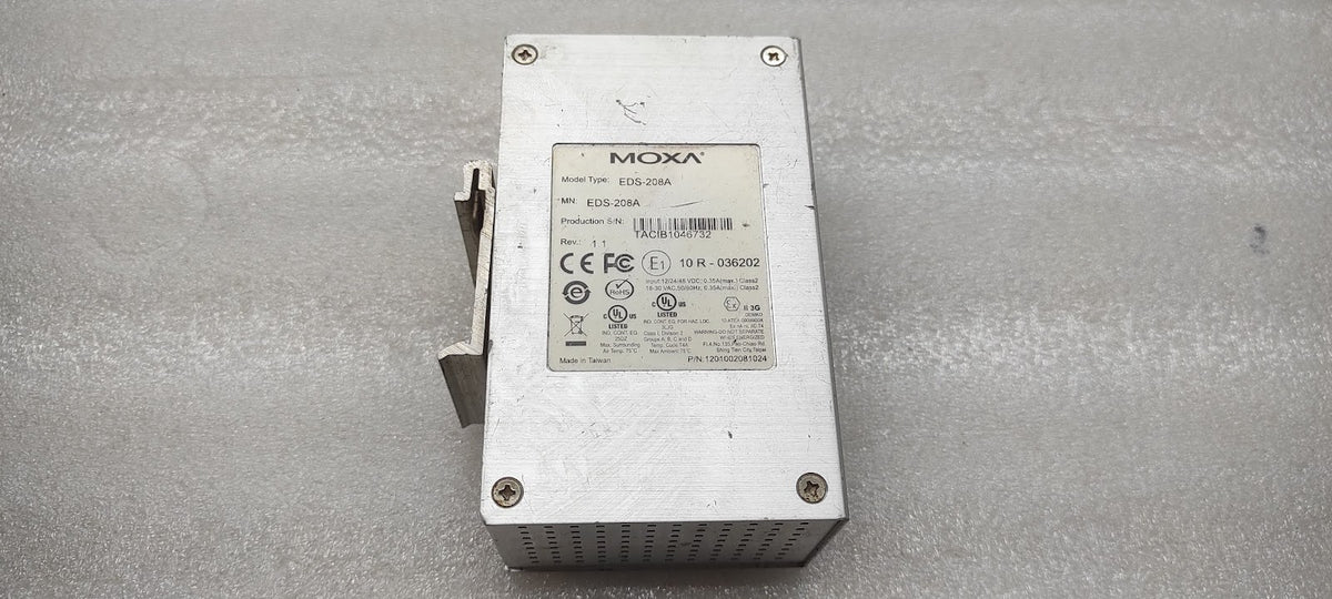 MOXA EDS-208A ETHERNET SWITCH 1201002081024