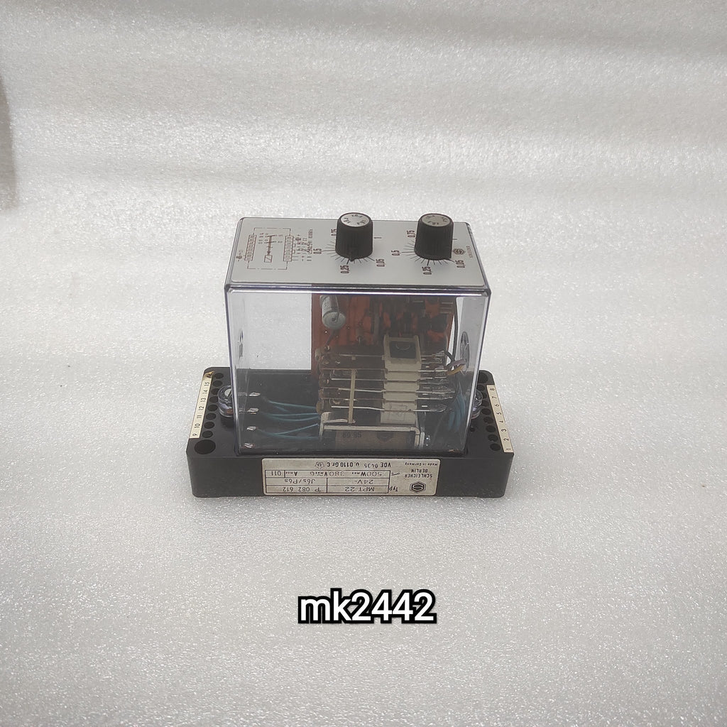 SCHLEICHER MPT 22 TIMER RELAY P082612 24V