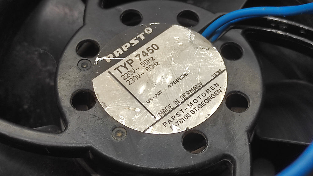 PAPST 7450 AXIAL FAN 4728836 220-230V