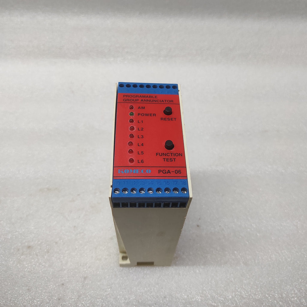 KOMECO PGA-06 PROGRAMMABLE GROUP ANNUNCIATOR