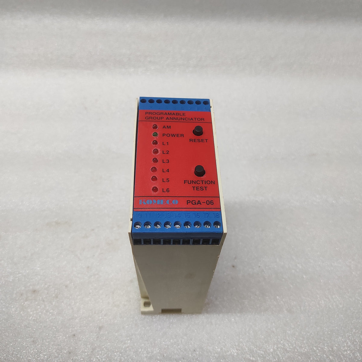 KOMECO PGA-06 PROGRAMMABLE GROUP ANNUNCIATOR