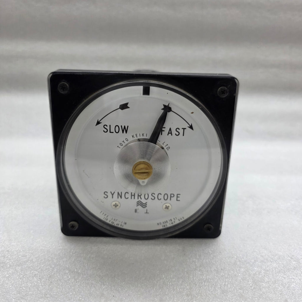 TOYO KEIKI LVF-11N SYNCHRO SCOPE 110V