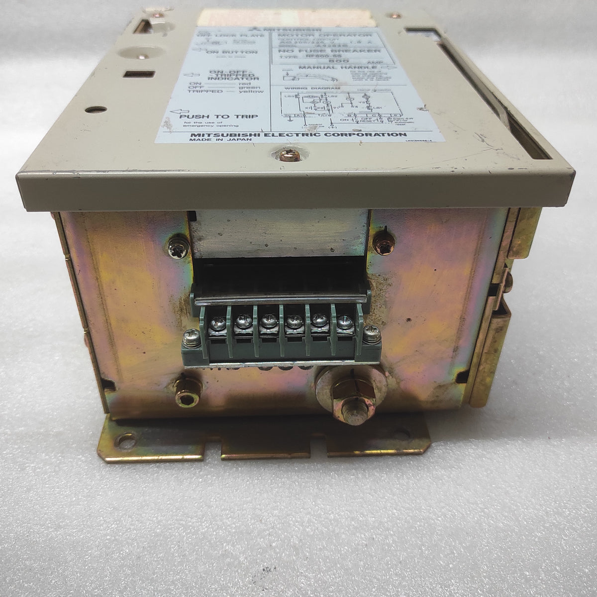 MITSUBISHI ELECTRIC NF800-SS MOTOR OPERATOR 800A