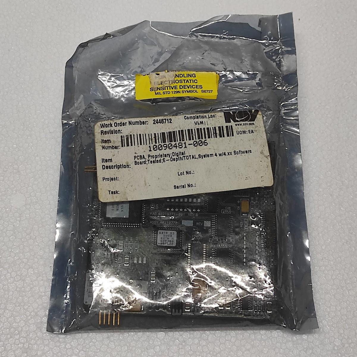 MD TOTCO STO2072-4 PCB 40219771-001 PC BOARD 40219770-001