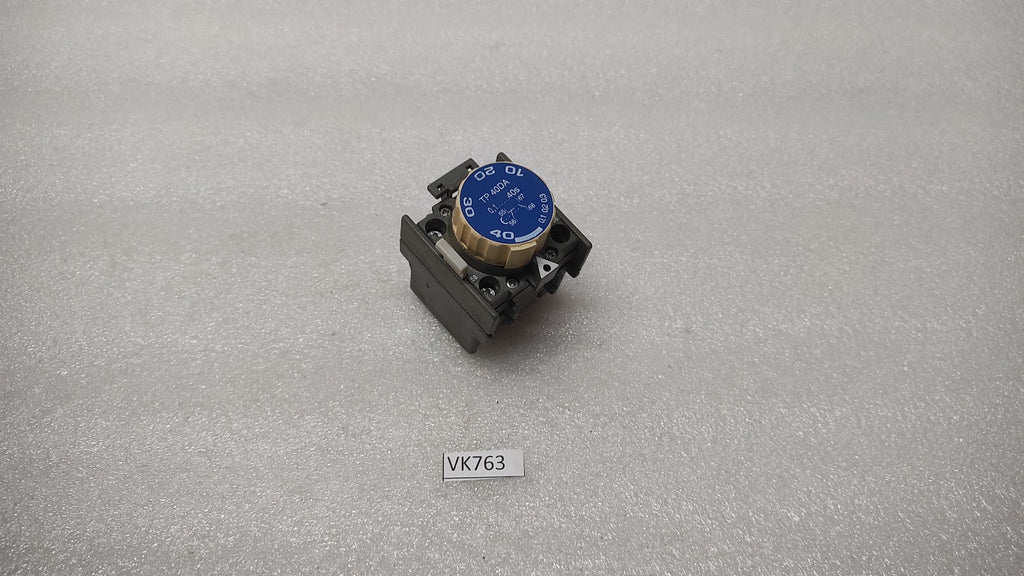 ABB TP40DA TIMER BLOCK TP40DA 0.1-40SEC
