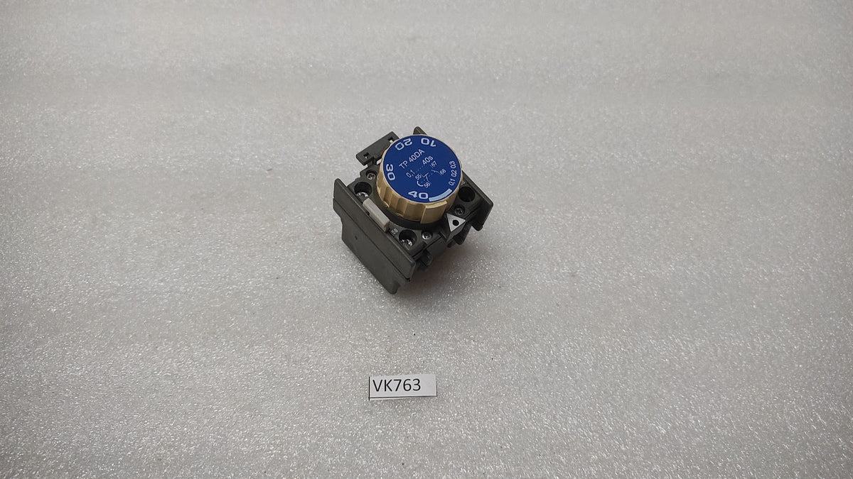 ABB TP40DA TIMER BLOCK TP40DA 0.1-40SEC