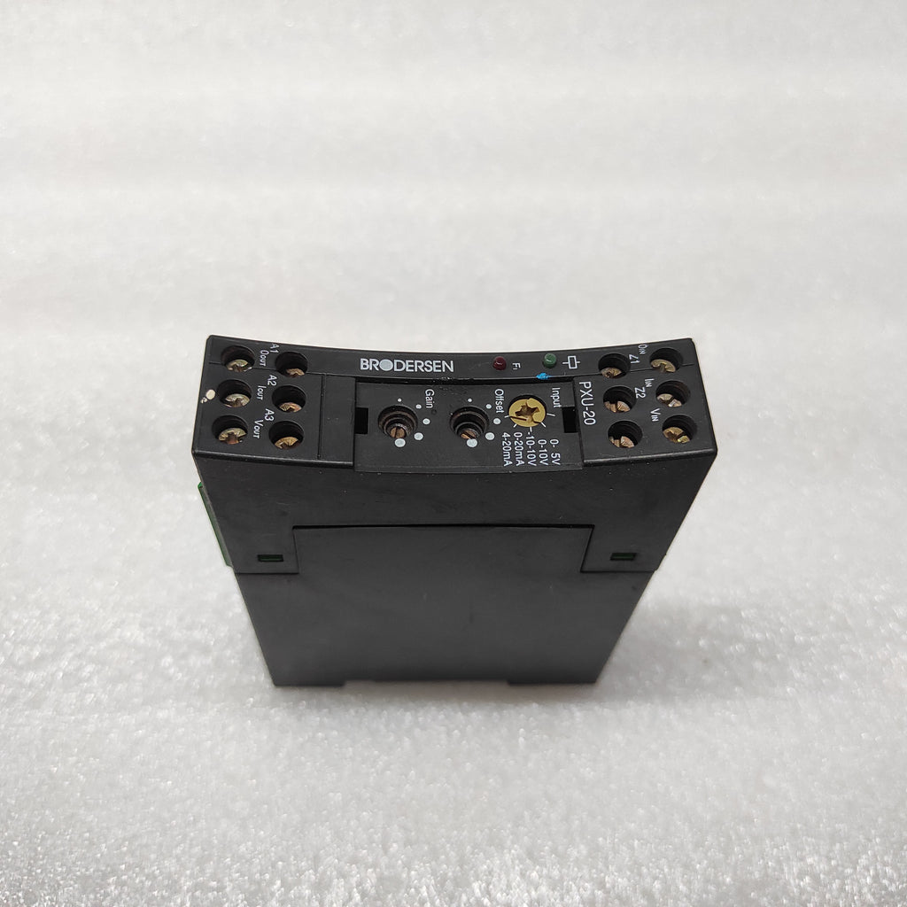 BRODERSEN PXU-20.924 PROCESS SIGNAL CONVERTER 24VDC