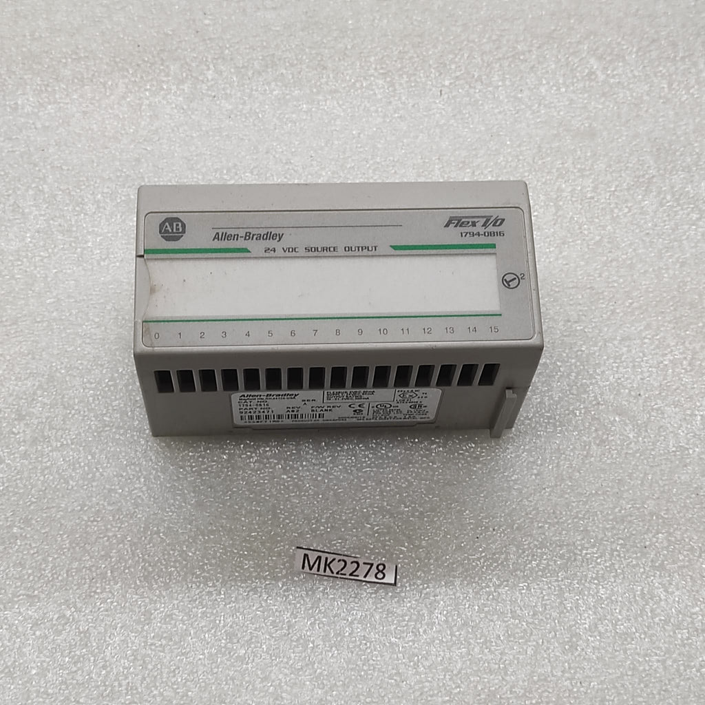 ALLEN BRADLEY CAT 1794-OB16 SERIES A 92423471