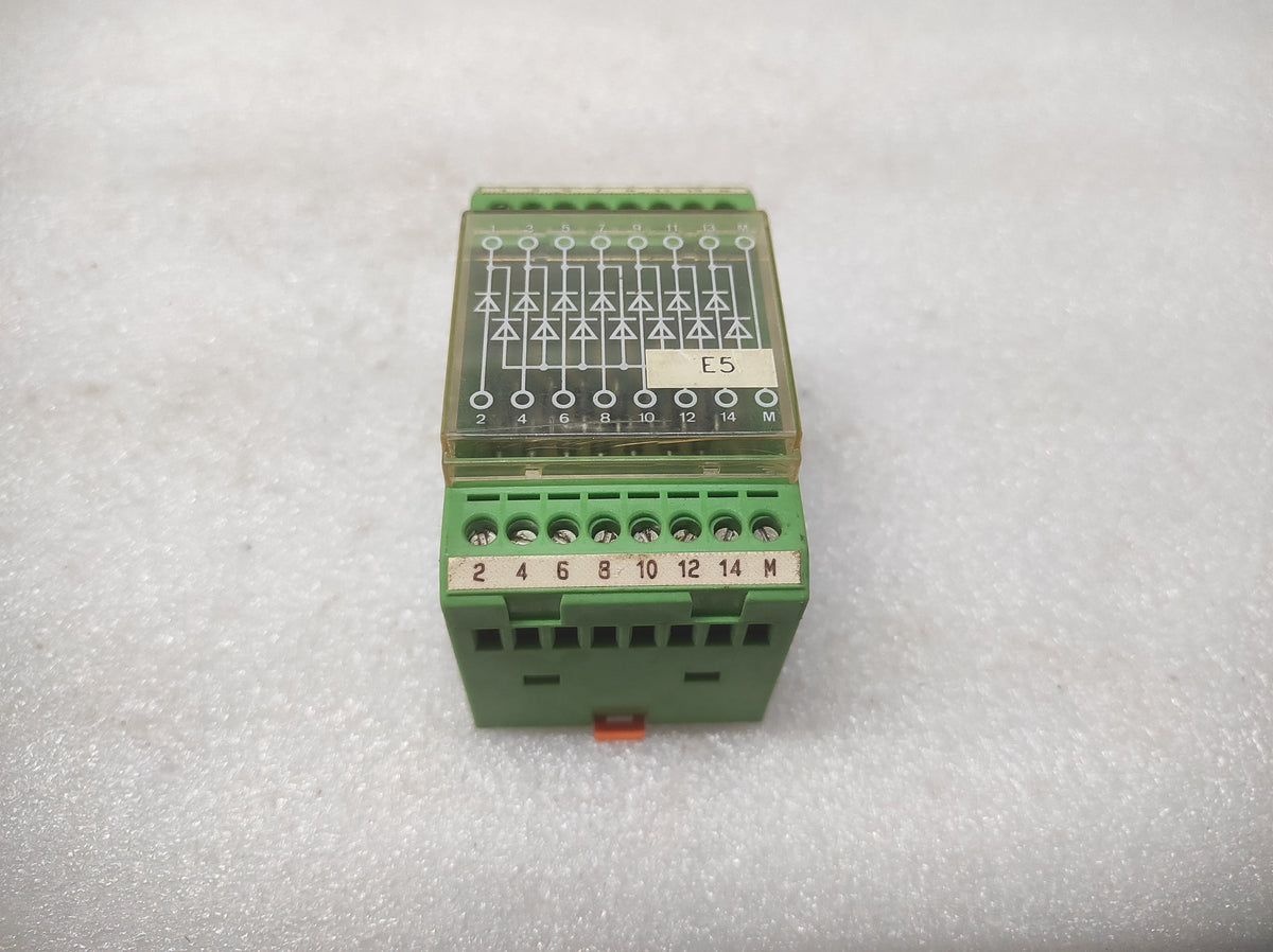 PHOENIX CONTACT EMG 45-DI014M/LP DIODE BLOCK 2950132