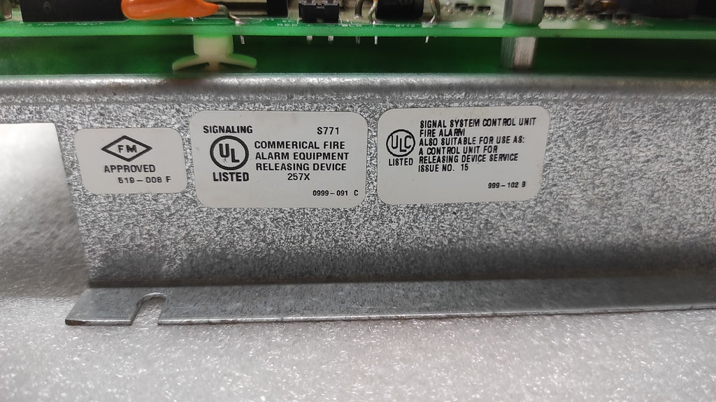 FIRE ALARM EQUIPMENT 257X 0999-091-C ALARM SYSTEM 566-353