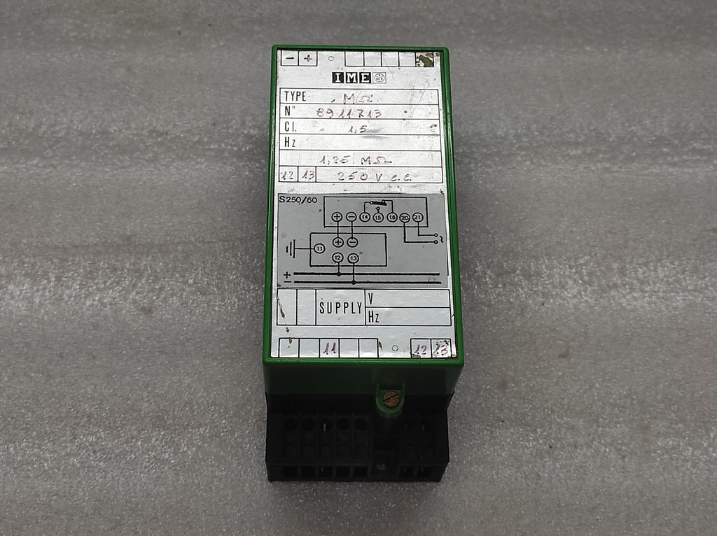 IME M-OHM 8911713  CI 1.5 250VAC