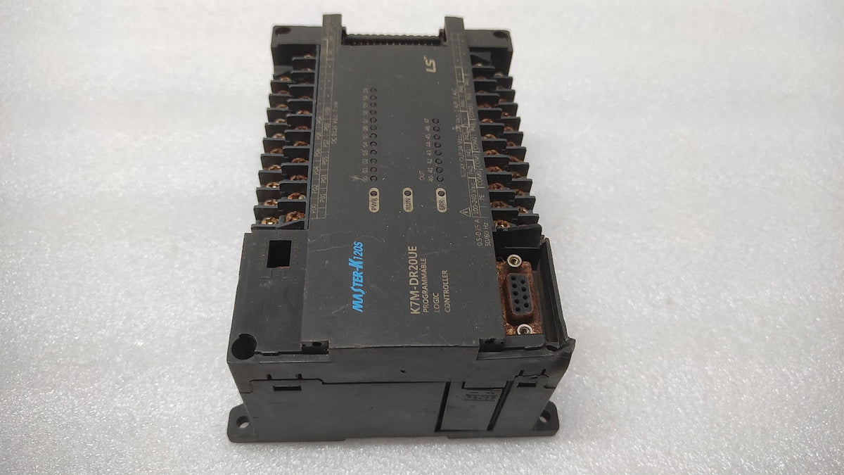 LS ELECTRIC K7M-DR20UE PROGRAMMABLE LOGIC CONTROLLER 100-240VAC
