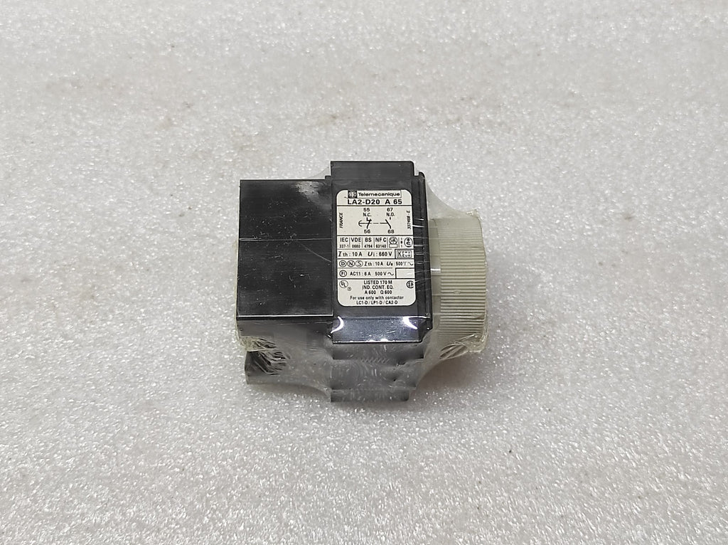 TELEMECANIQUE LA2D20A65 TIME DELAY MODULE
