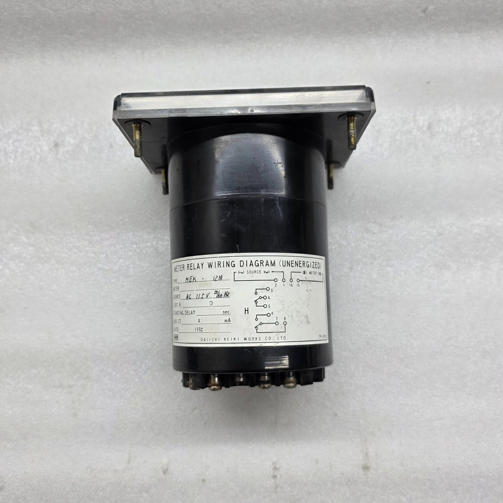DAIICHI MEK-12N NETWORK INSULATION METER 115VAC
