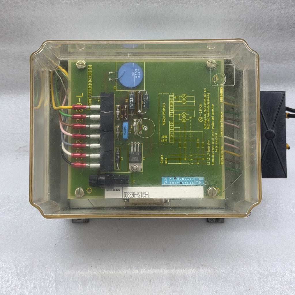 SIEMENS G33928-R2109-L AVR SAG 21 71010426