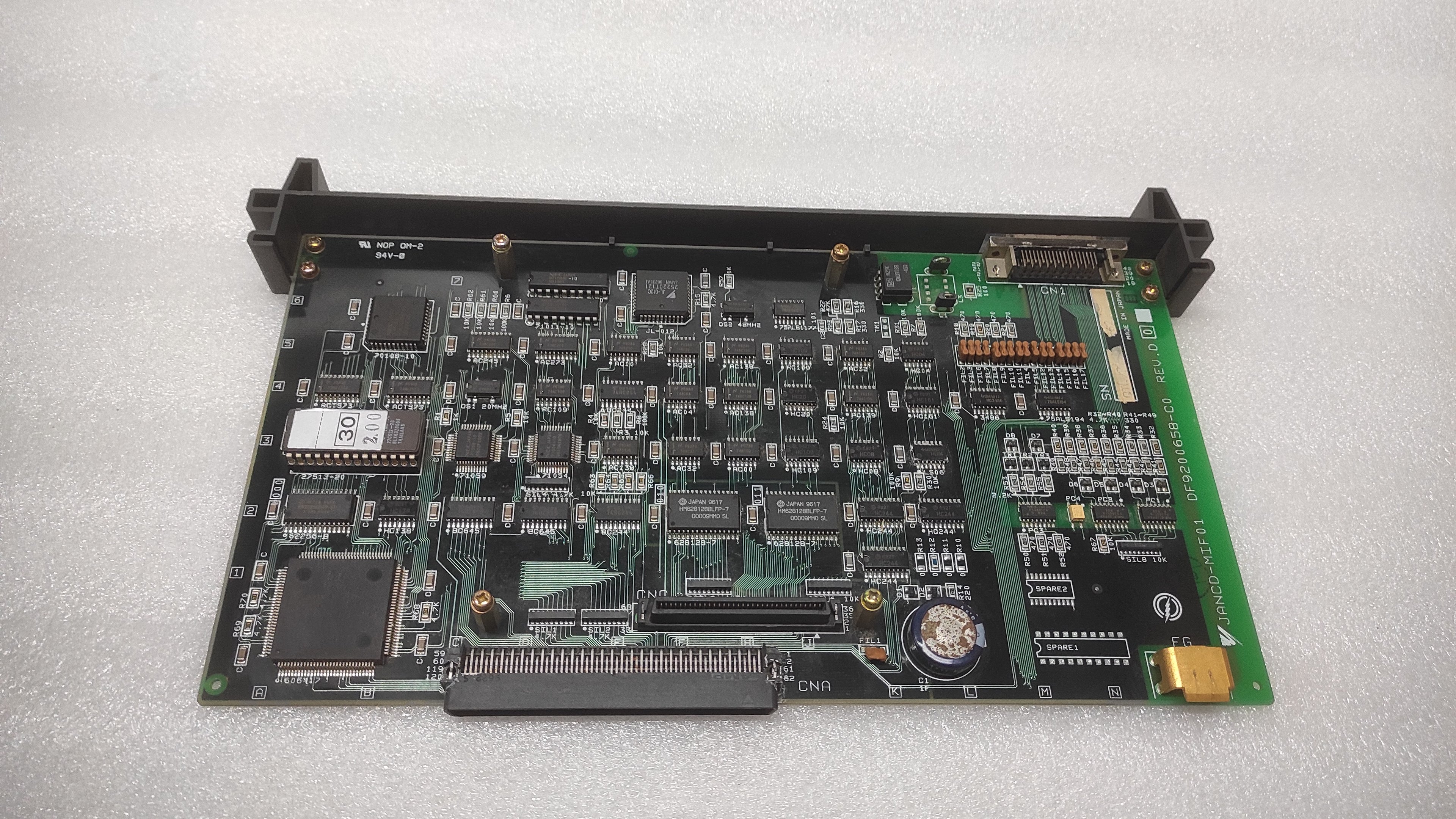 YASKAWA ELECTRIC JANCD-MIF01 PC BOARD SINGLE RELAY OUTPUT DF9200658-C0