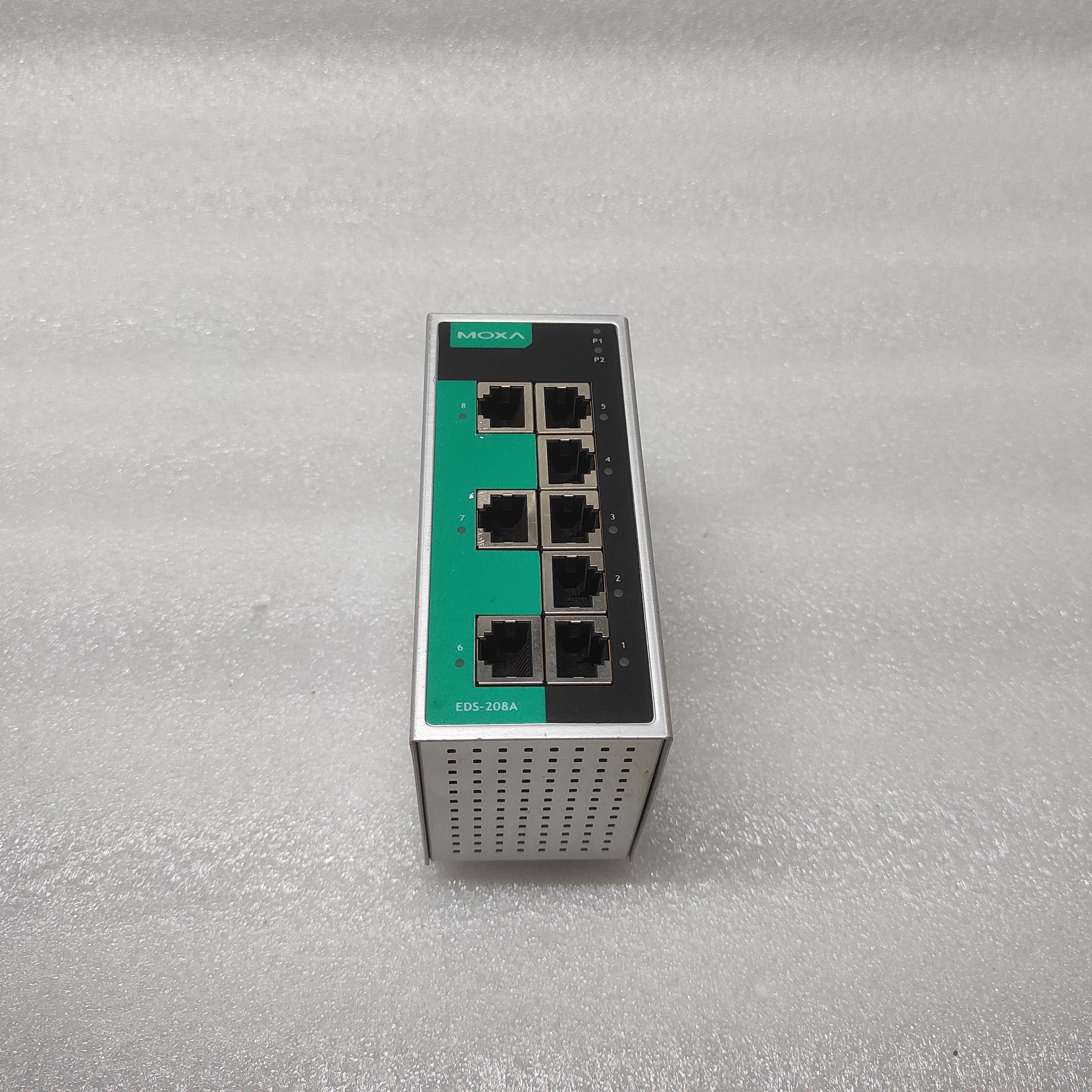 MOXA EDS-208A ETHERNET SWITCH 3093001000332 12/24/48VDC