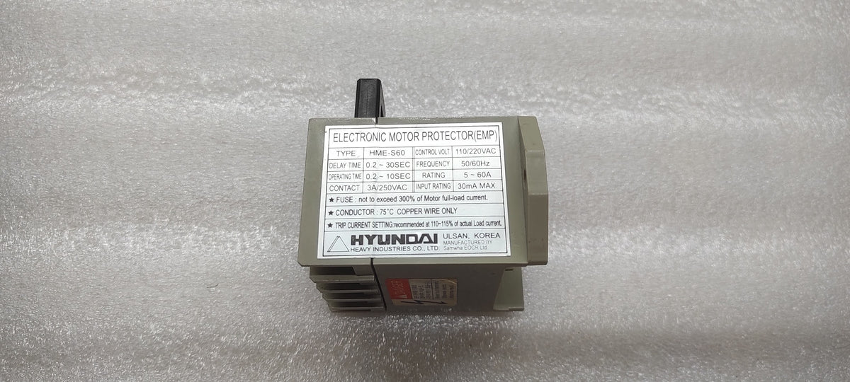 HYUNDAI HME-S60 ELECTRONIC MOTOR PROTECTOR 110-220VAC