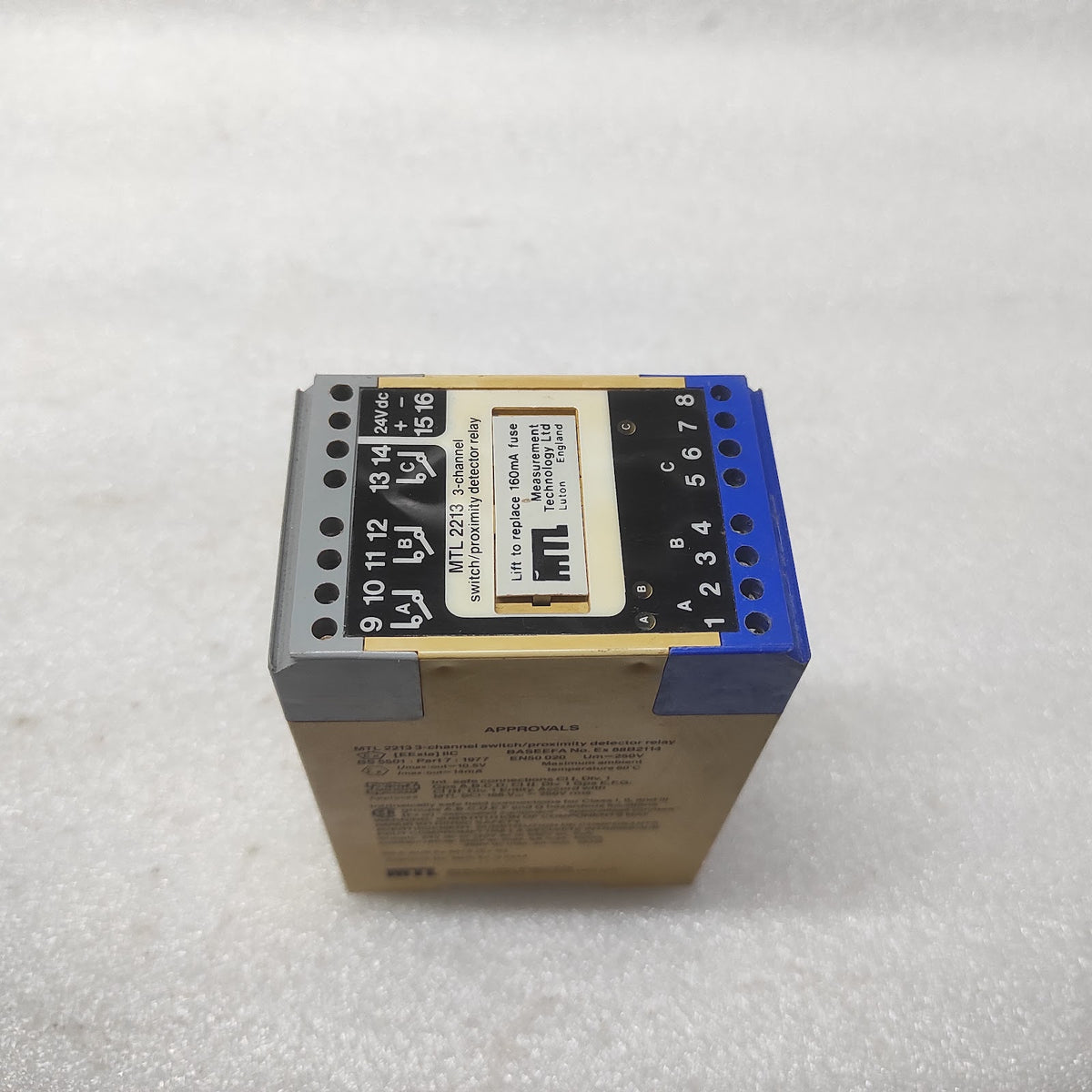 MEASUREMENT TECHNOLOGY MTL2213 3-CH SWITCH PROXIMITY DETECTOR RELAY